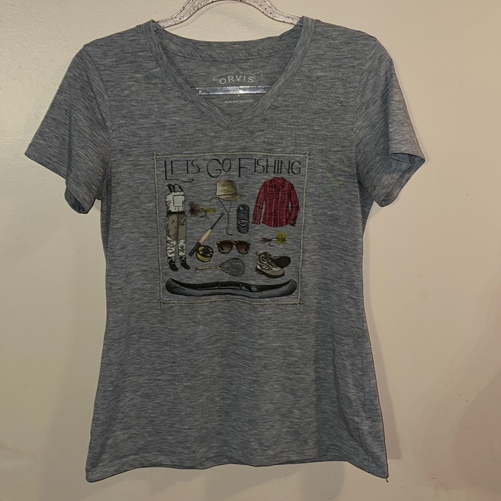 Orvis Trout Bum‎ Let’s Go Fishing Tee | Small